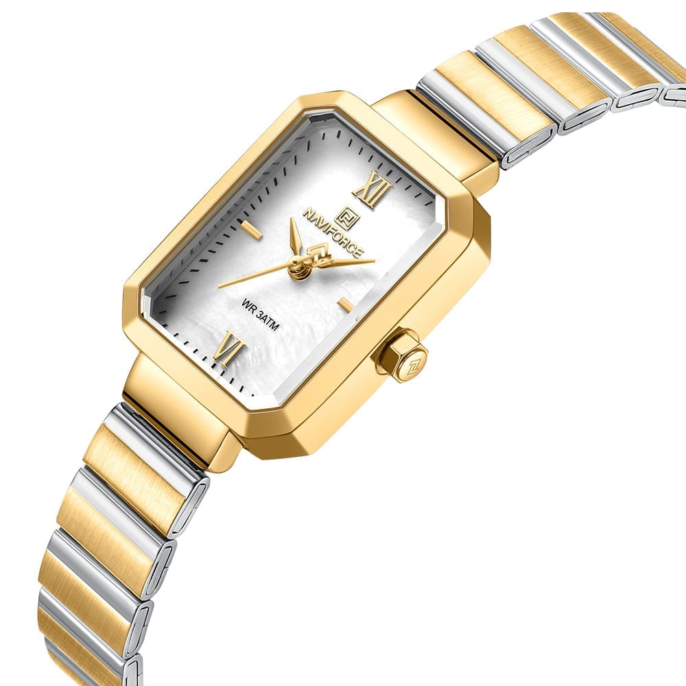 ساعت زنانه نیوی فورس NF5050 silver-gold - تصویر ۵