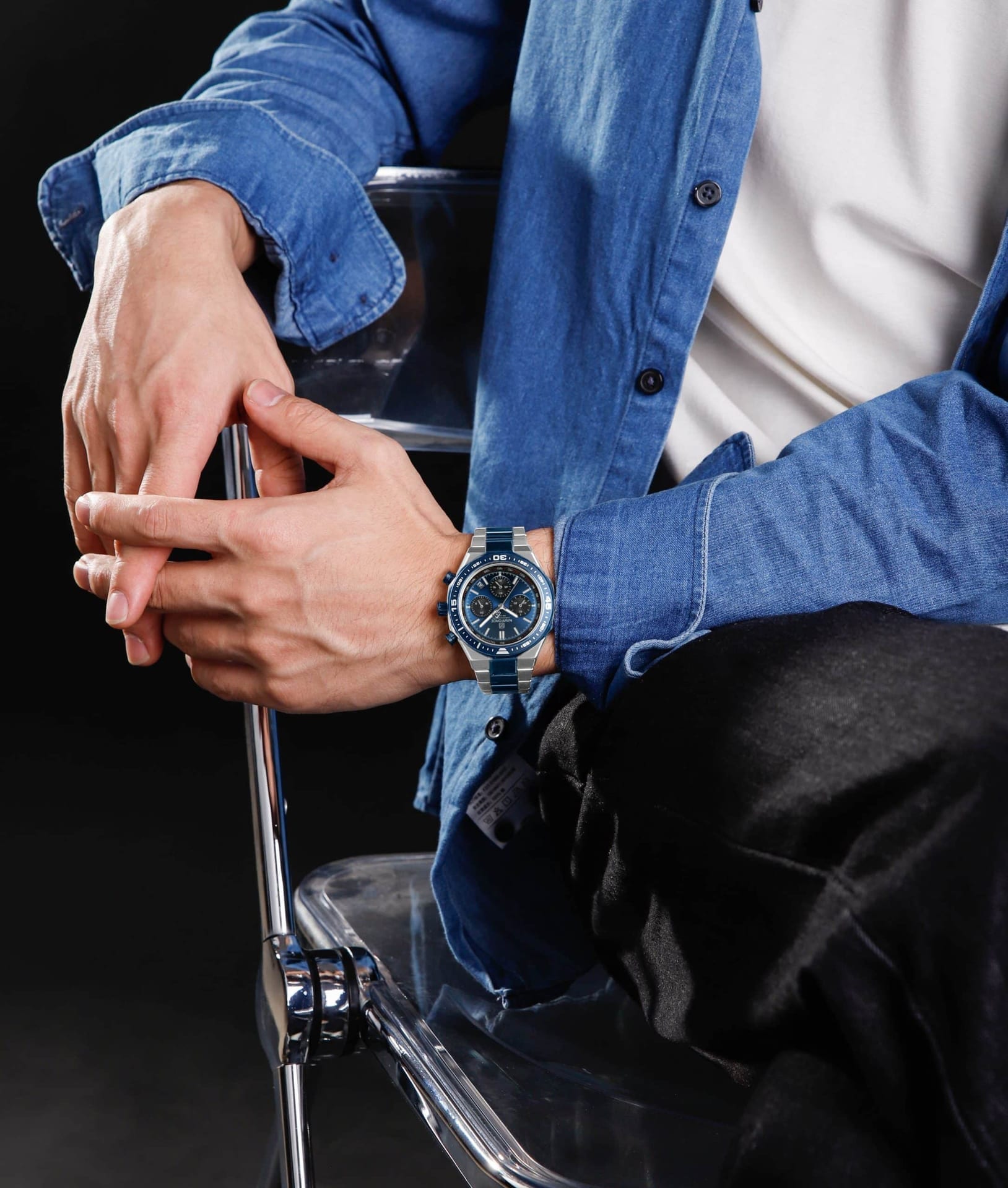 ساعت مردانه نیوی فورس NF8049 blue - تصویر ۷