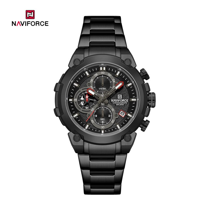 ساعت مردانه نیوی فورس NF8071 black - تصویر ۲