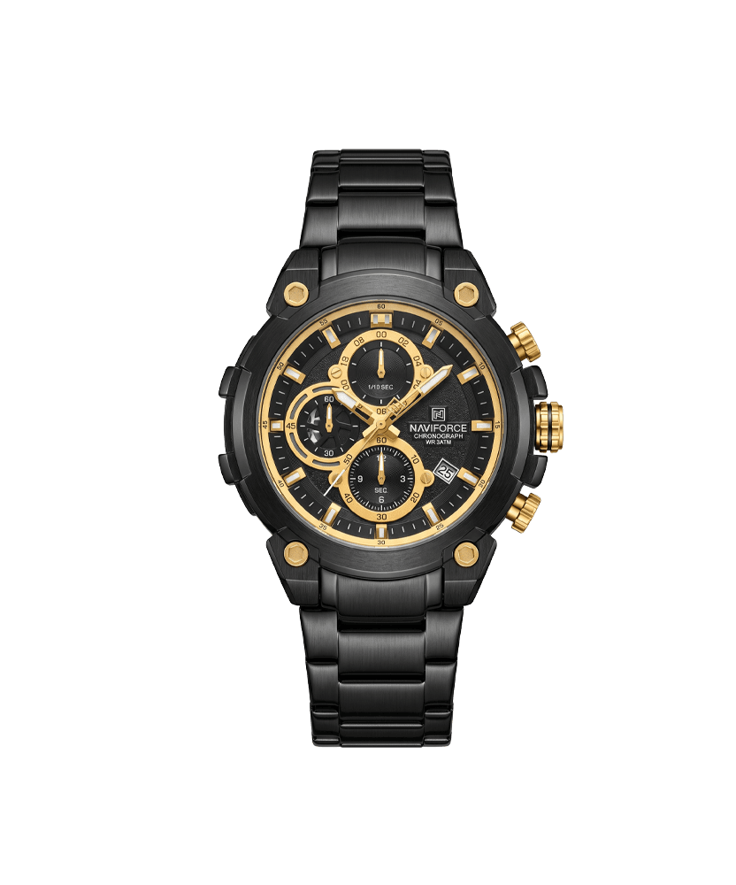 ساعت مردانه نیوی فورس NF8071 black-gold