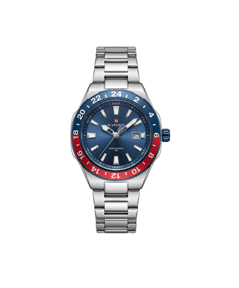 ساعت مردانه نیوی فورس NF9249 blue-red