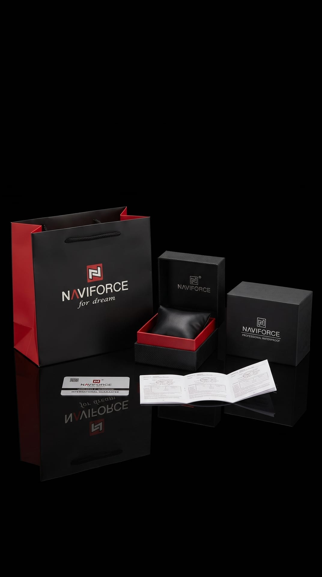 ساعت مردانه نیوی فورس NF9249 blue-red - تصویر ۷