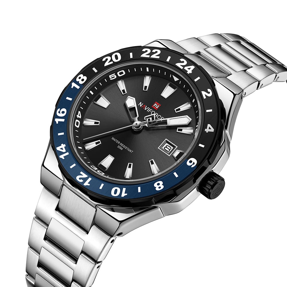 ساعت مردانه نیوی فورس NF9249 blue-black - تصویر ۳