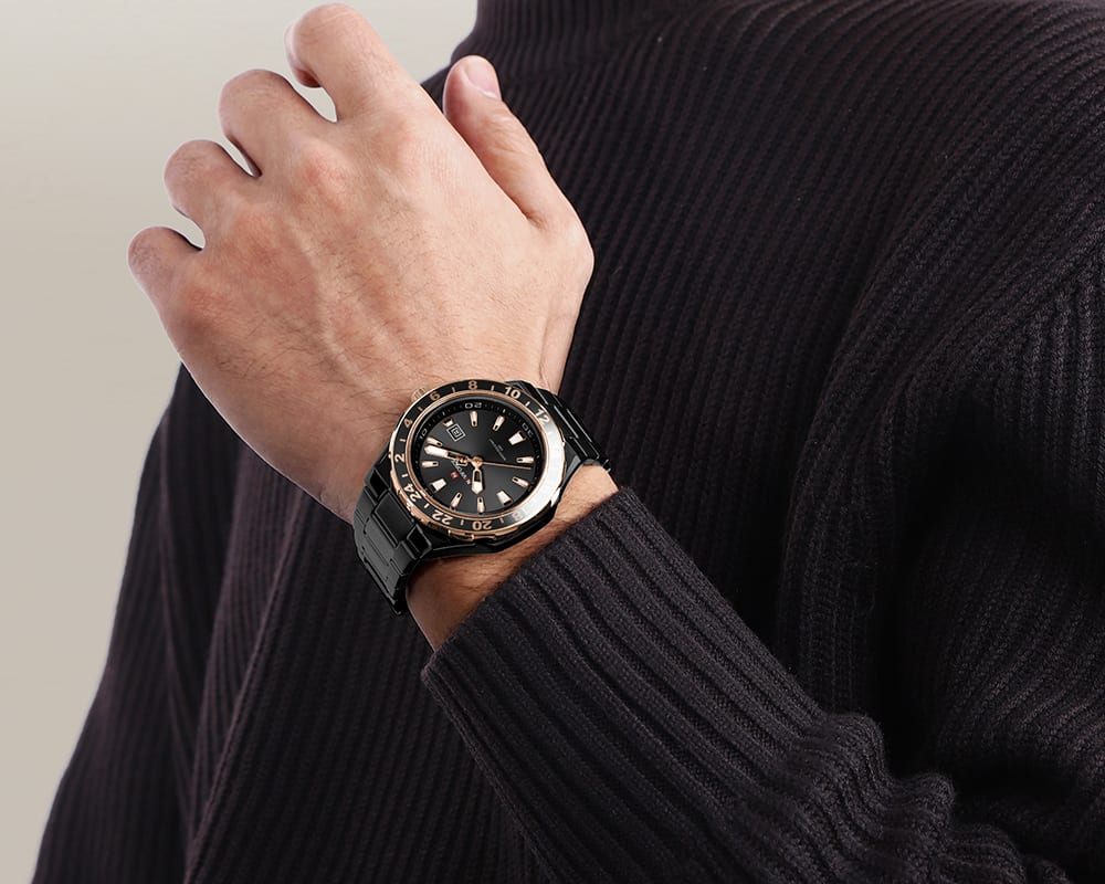 ساعت مردانه نیوی فورس NF9249 black-rose - تصویر ۵